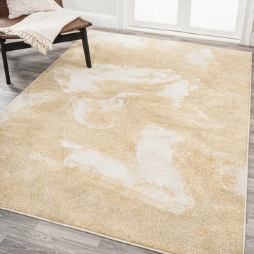 Petalo Abstract Two-tone Modern Area Rug